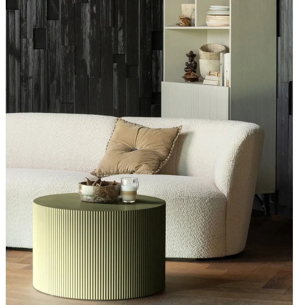 Tavolino rotondo cachi ø 60 cm Sanne - WOOOD