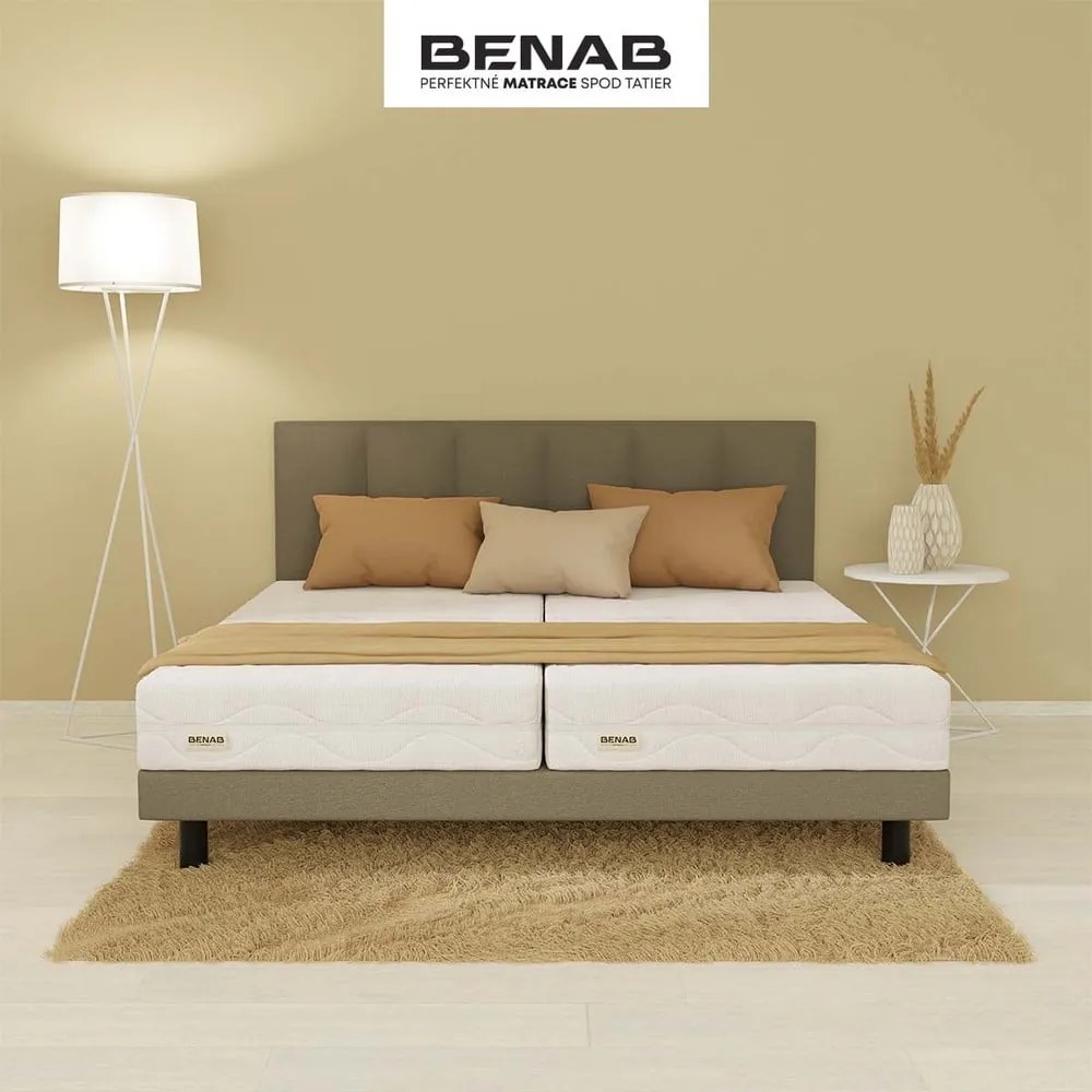 Materasso bifacciale in schiuma dura/media 80x200 cm Visco Touch - BENAB