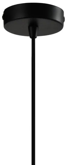 ONLI - Lampadario a sospensione con filo CROSS 6xE27/22W/230V nero/ottone