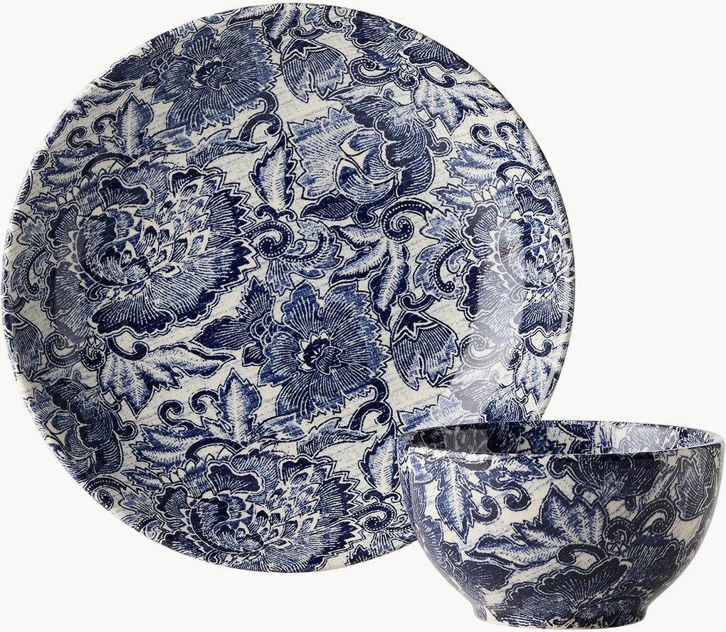 Set da colazione Faded Peony, set da 2