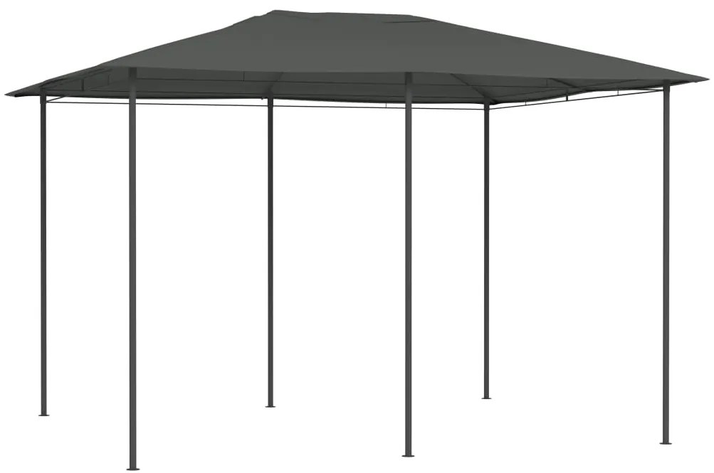 Gazebo 3x4x2,6 M Antracite 160 G/m² /