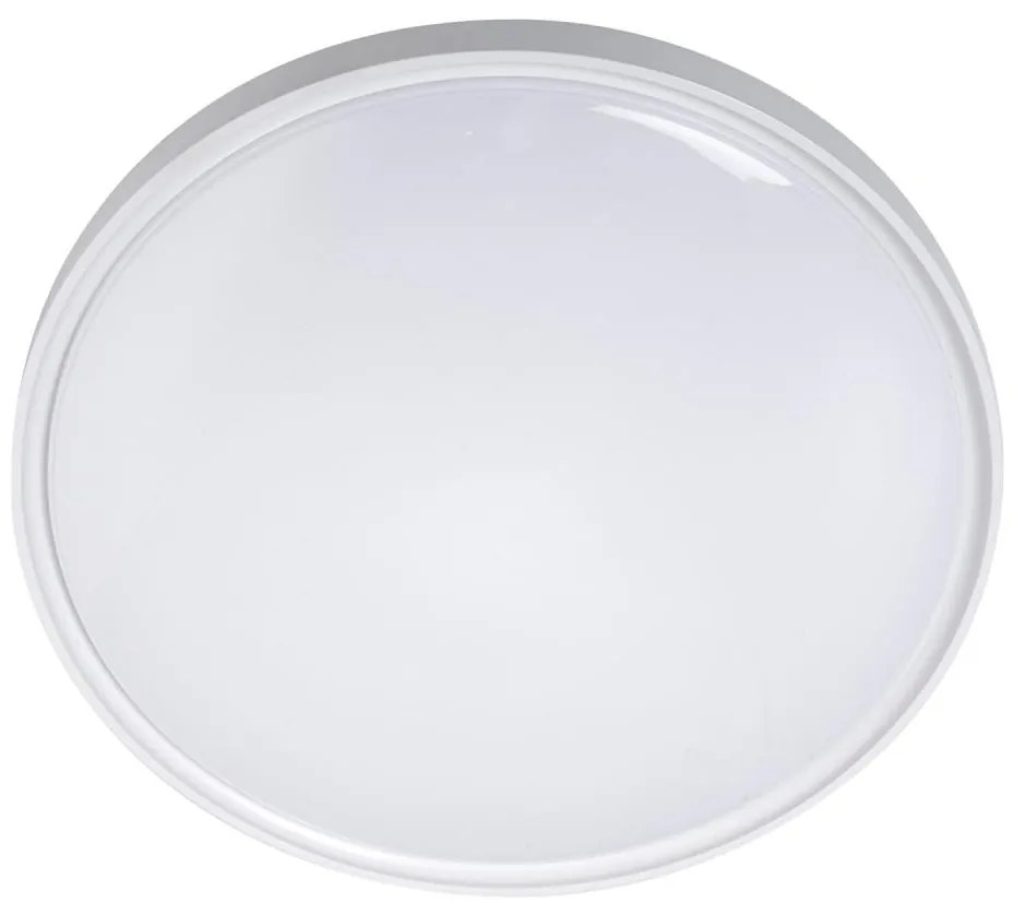 Plafoniera LED 36W 230V Ø40 cm bianco