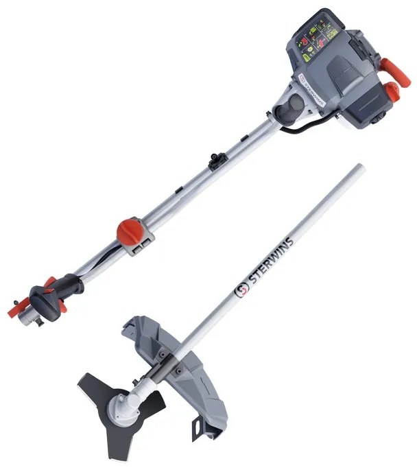 Decespugliatore a scoppio 2 tempi 51.7 cm³ in alluminio STERWINS PBC2 52B AB2 impugliatura a manubrio