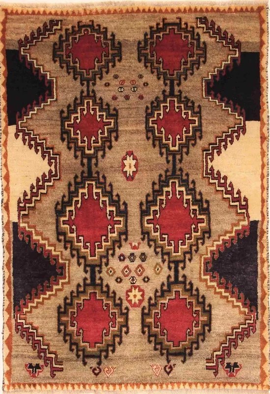 Shiraz Tappeto 170 x 120 Marrone (Iran) Annodato A Mano