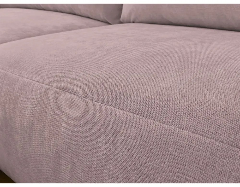 Divano angolare in rosa chiaro Aden – Bobochic Paris