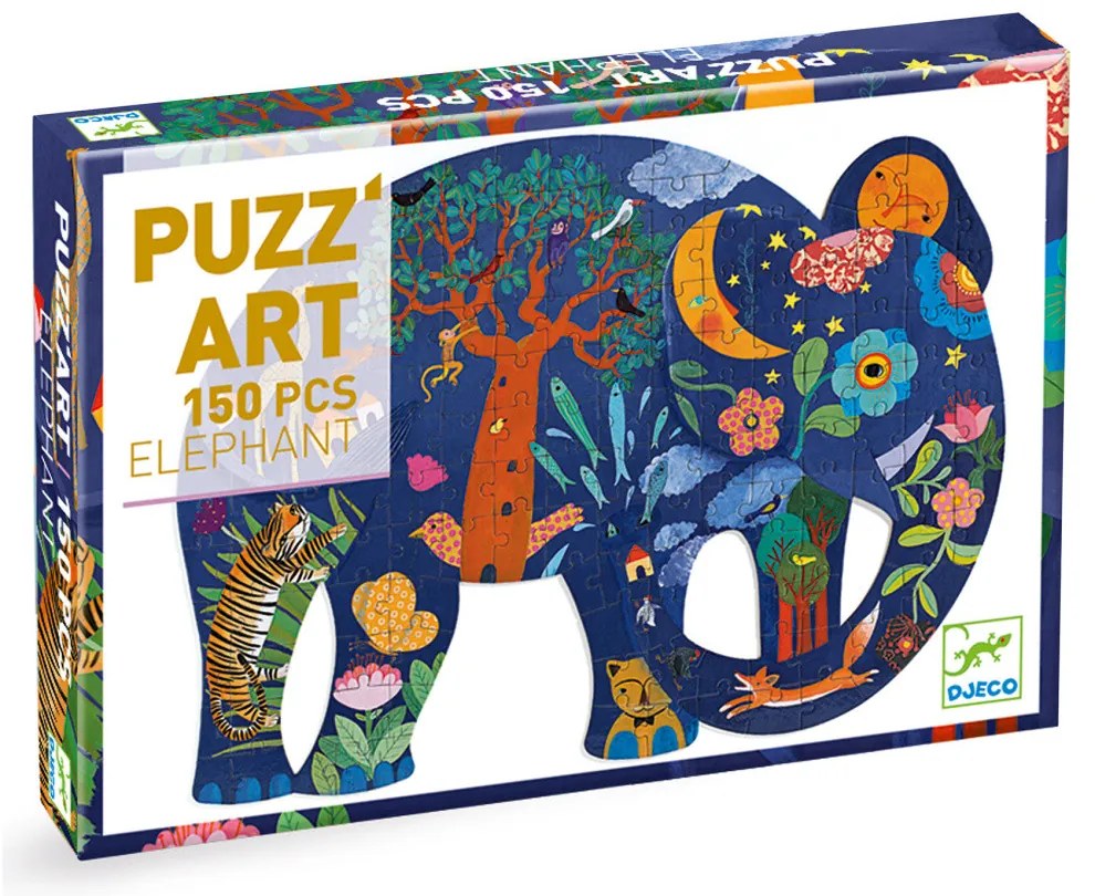 Puzz'Art - elefante - 150 pezzi