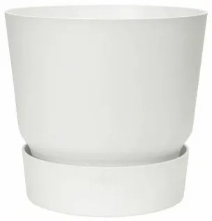 Vaso Elho Greenville Ø 24,48 cm Bianco Plastica