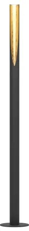 Eglo 97584 - Lampada LED da terra BARBOTTO 1xGU10/4,5W/230V nero