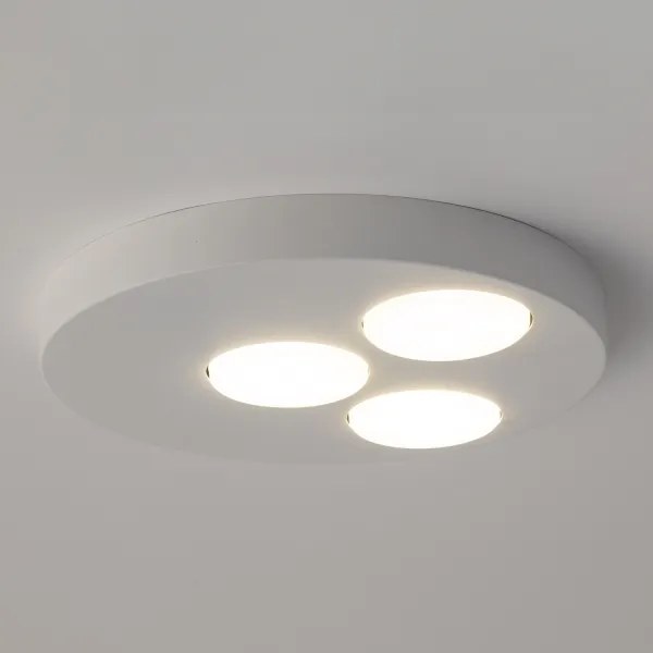 Plafoniera BROS 3xGX53/12W/230V bianco