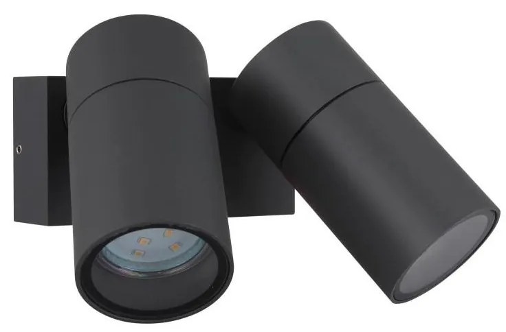 Globo 3209-2 - Faretto da parete PIPER 2xGU10/35W/230V