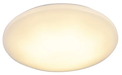 Plafoniera moderna bianca con LED 15W IP44 - Tiho