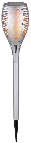 Globo 33077S - Lampada LED solare SOLAR LED/3,6W/3V 1800K IP44 cromo