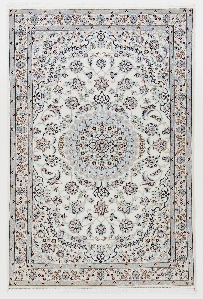 Nain Tappeto 150 x 100 (Iran) Annodato A Mano