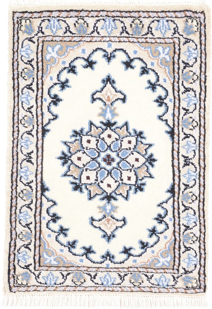 Nain Tappeto 40 x 60 (Iran) Annodato A Mano