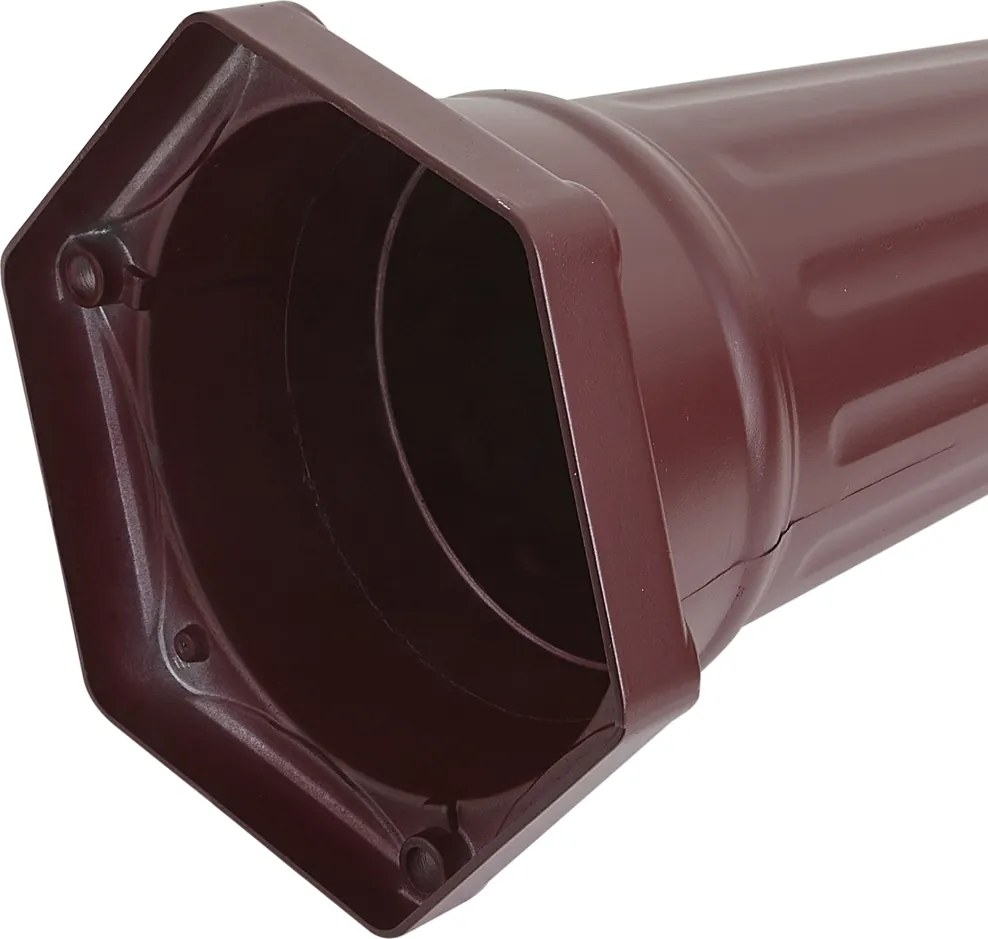 Lanterna da esterno classica rosso scuro 213 cm IP44 - Havana