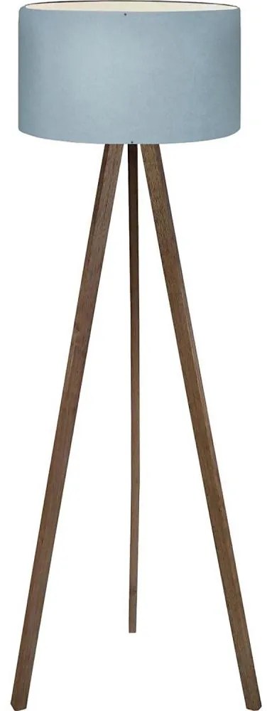 Lampada da terra AYD 1xE27/40W/230V marrone/blu