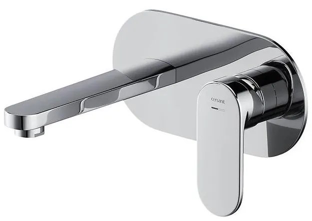 Cersanit S951-330-Rubinetto per lavabo da incasso CREA cromo lucido