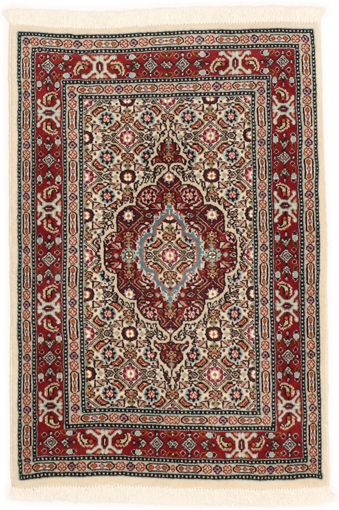 Moud Tappeto 90x60 (Iran) Annodato A Mano
