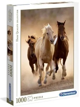 Puzzle Clementoni Wild Horses 391684 67,7 x 47,7 cm 1000 Pezzi