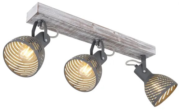 Globo 54661-3 - Faretto MORI 3xE27/40W/230V