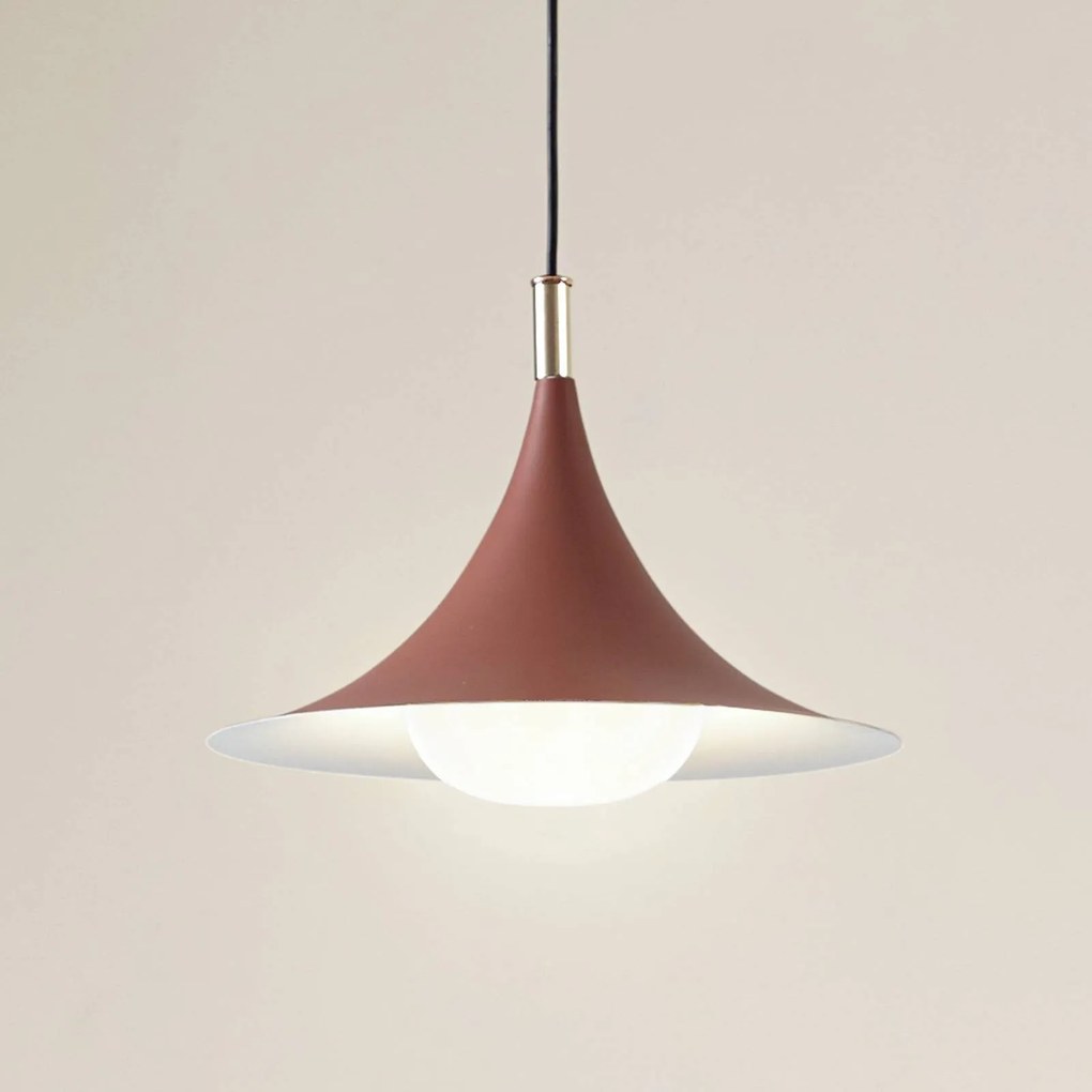 Lampada a sospensione Jarl Lindby, dimmerabile, Marrone / Ruggine, Soggiorno / Sala da pranzo, Metallo, Moderno, Lampada a sospensione