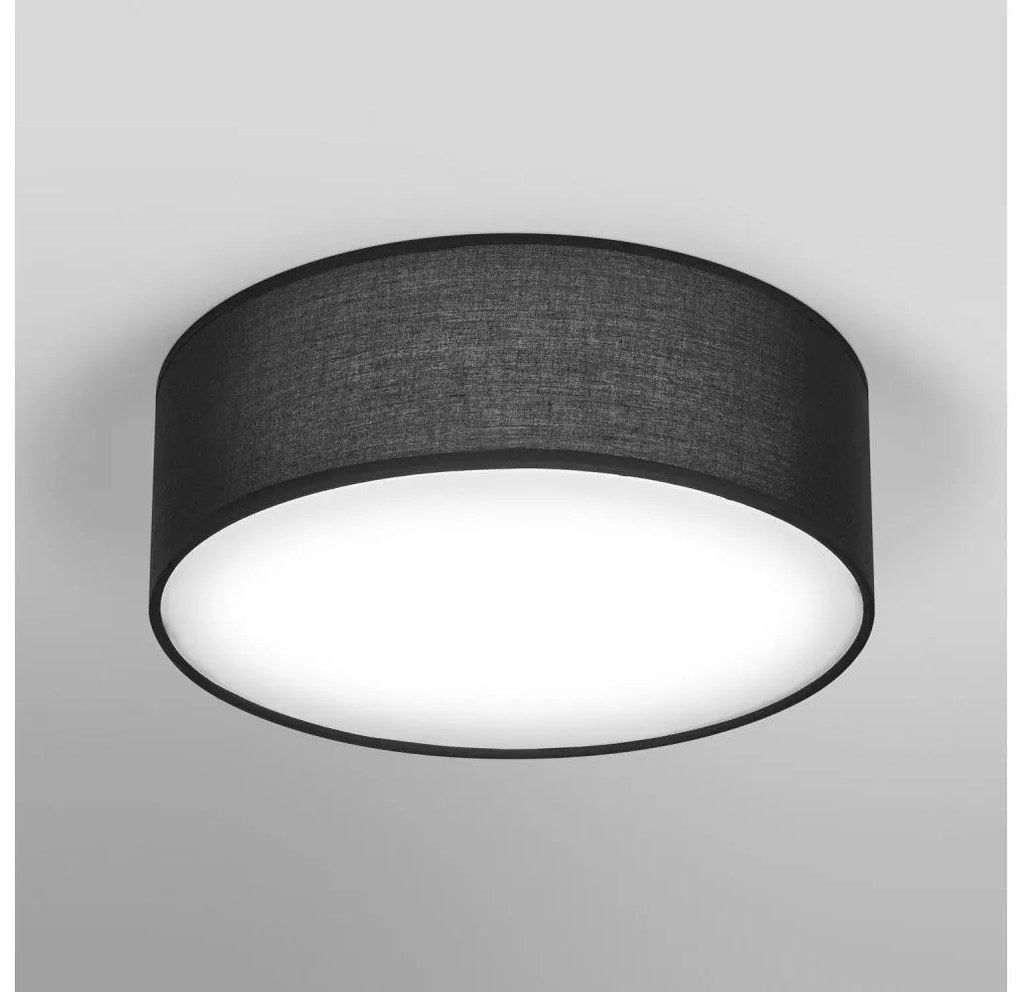 Osram - Plafoniera ORBIS PARIS 1xE27/25W/230V Ø 30 cm nero