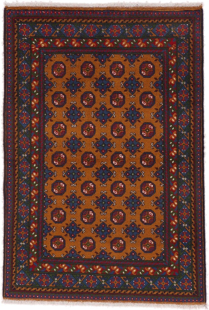 Afghan Tappeto 120x180 (Afghanistan) Annodato A Mano