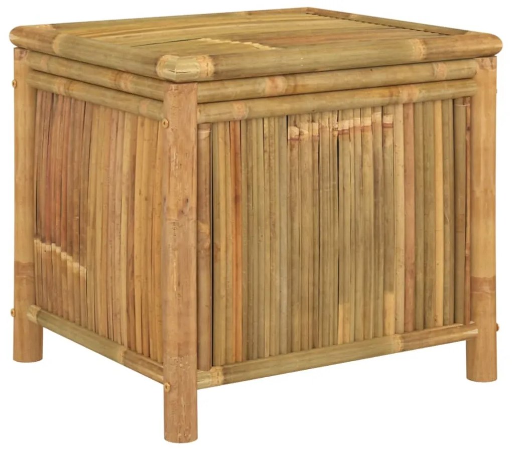 Contenitore portaoggetti da giardino 60x52x55 cm in bambù
