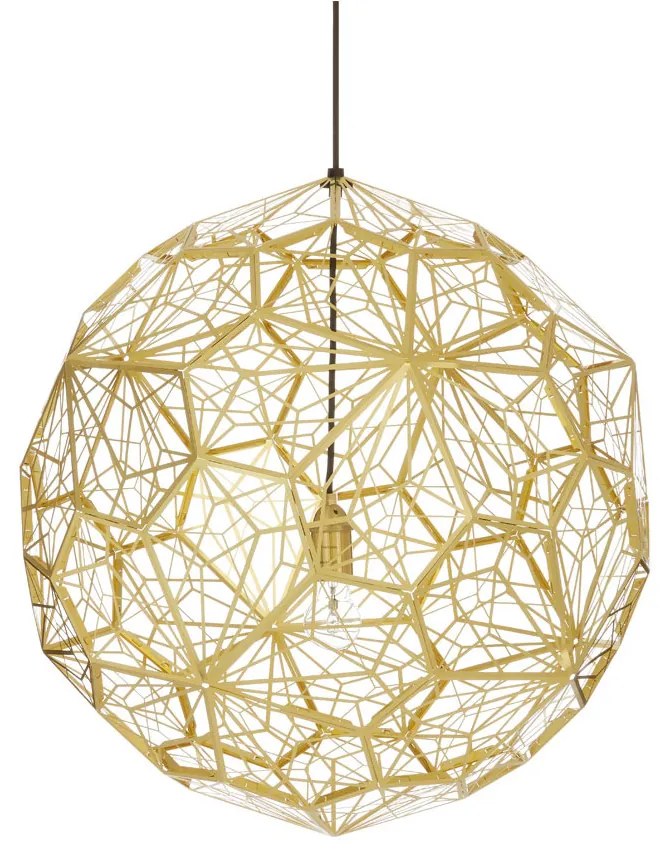 Tom Dixon - Etch Web Lampada a Sospensione Brass Tom Dixon