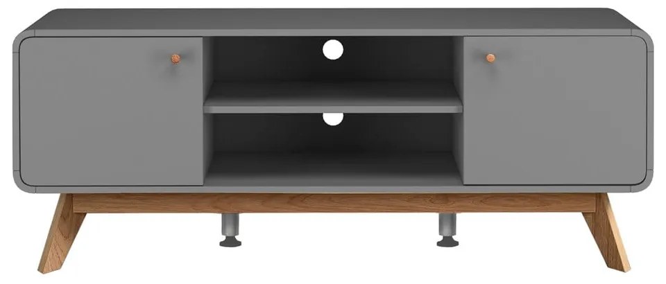 Mobile TV grigio 140x53 cm Caitlin - Støraa