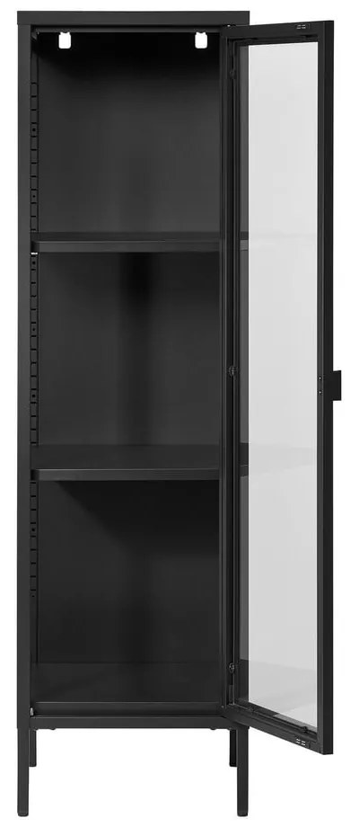 Vetrina in metallo nero 40x140 cm Brisbane - House Nordic