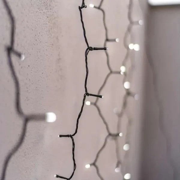 Catena LED natalizia da esterno 100xLED/1x2m IP44 bianco freddo