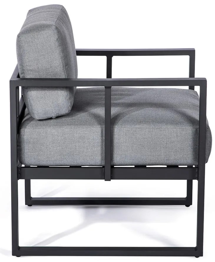 Poltrona da giardino grigio grafite Bellisima Bellissima - Bonami Selection