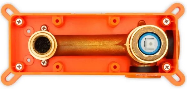 REA-B4109 - Miscelatore per lavabo ad incasso LUNGO, finitura oro spazzolato