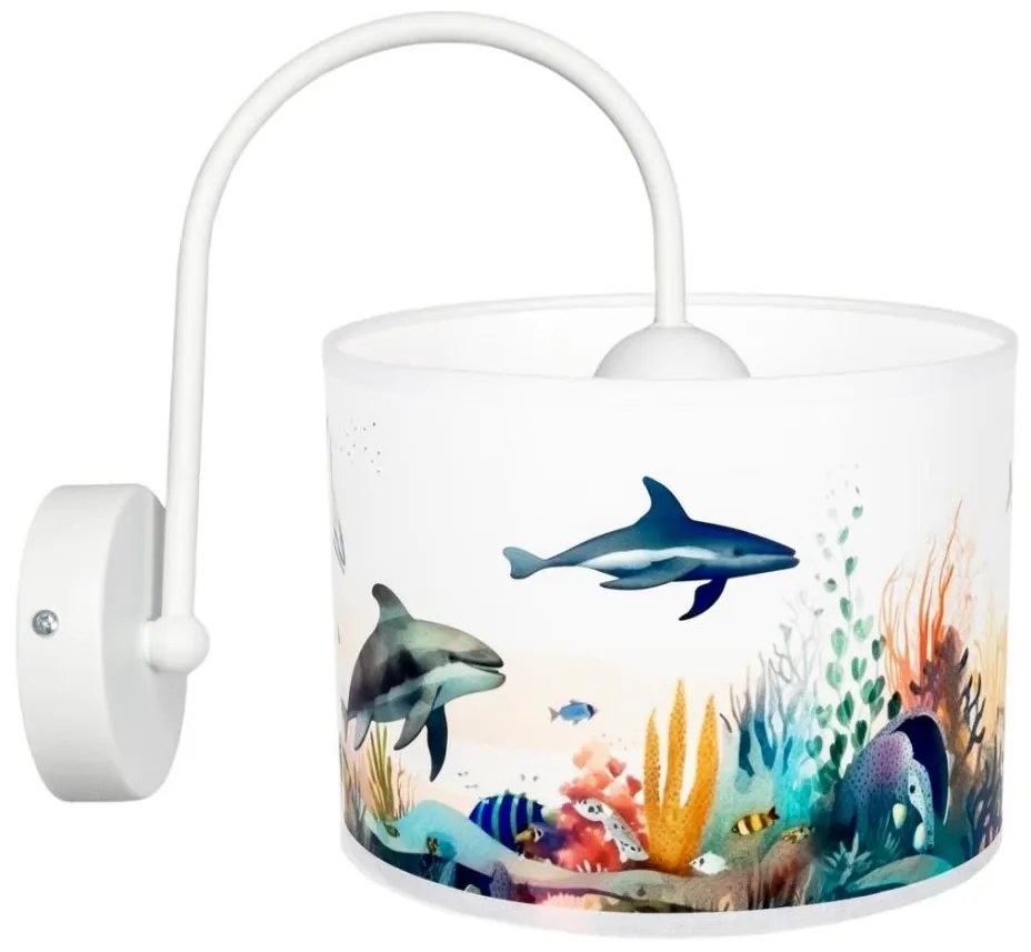 Applique per bambini OCEAN 1xE27/60W/230V