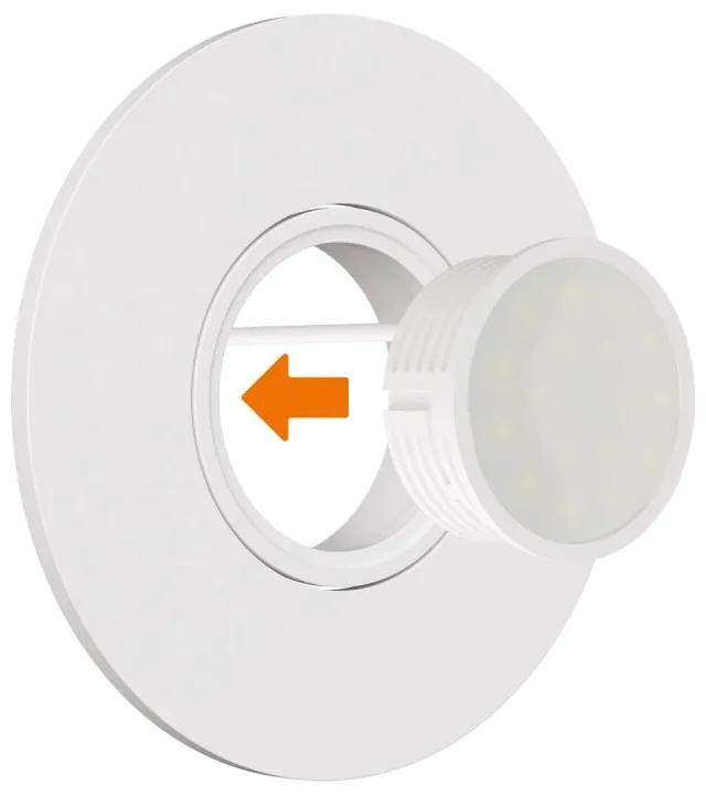 Modulo LED GU10 6.5W, IP65, Ceramic - Angolo 120° Colore Bianco Caldo 3.000K