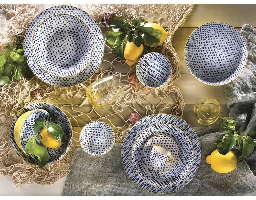 Set di 3 ciotole in porcellana Cetara - Villa Altachiara