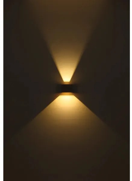 Globo 15553W1W - Applique a LED ALINA LED/8W/230V marrone