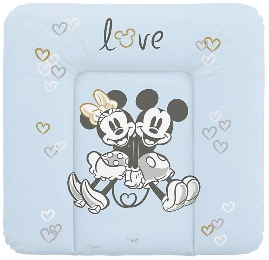 CebaBaby - Fasciatoio triangolare DISNEY 75x72 cm blu