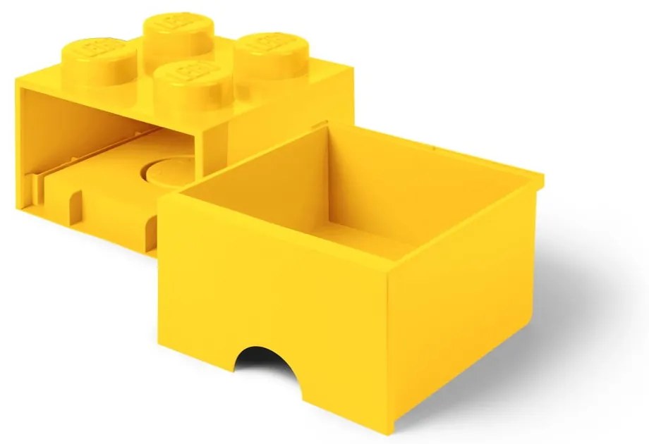 Contenitore giallo con cassetto - LEGO®