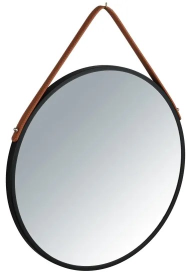 WENKO 24424100 - Specchio BORRONE 40x40 cm nero/argento