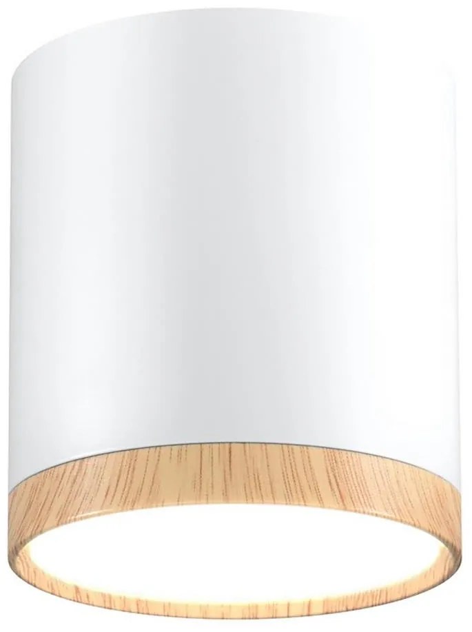 Plafoniera LED TUBA LED/5W/230V bianco/beige