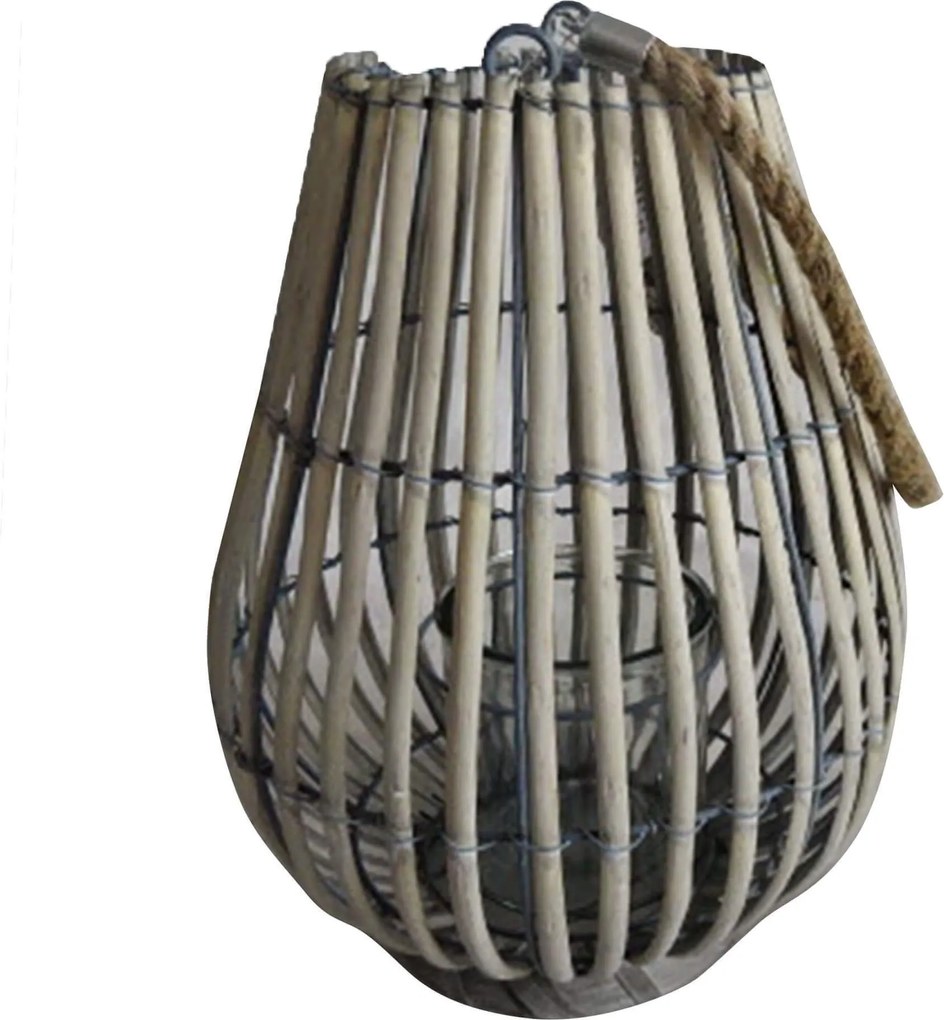 NICOLE - lanterna in vimini