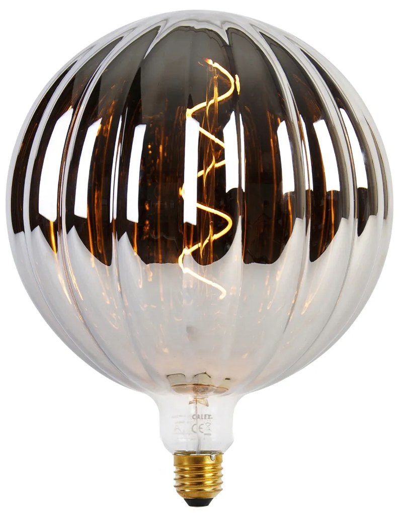 Lampadina LED dimmerabile E27 G200 fumé 4W 40lm 2200K