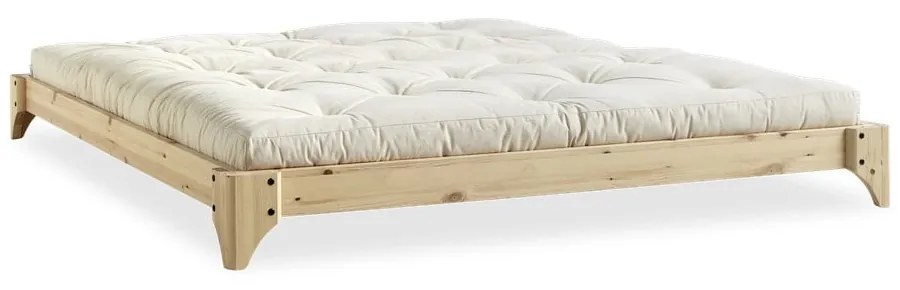 Letto matrimoniale in legno di pino con griglia 160x200 cm Elan - Karup Design