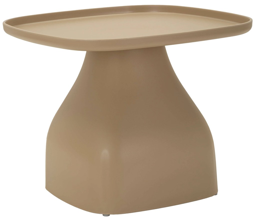 Tavolinetto Gea Tortora Cm 48X48X38 Design Moderno ed Elegante