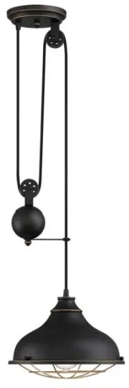 Westinghouse 61249 - Lampadario a sospensione con filo CHAVES 1xE27/60W/230V