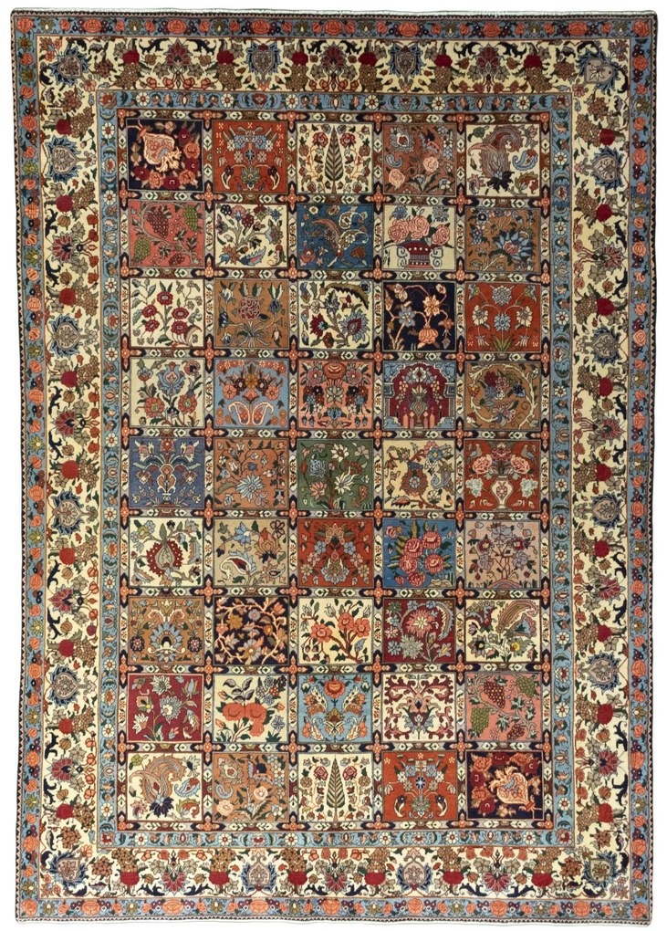 Bakhtiar Tappeto persiano 200 x 290 (Iran) Annodato A Mano