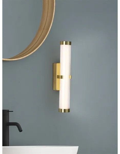 Searchlight 63124-1GO - Lampada da parete a LED CLAMP LED/7W/230V