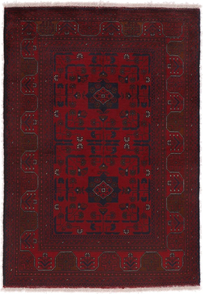 Afghan Tappeto 100 x 150 (Afghanistan) Annodato A Mano